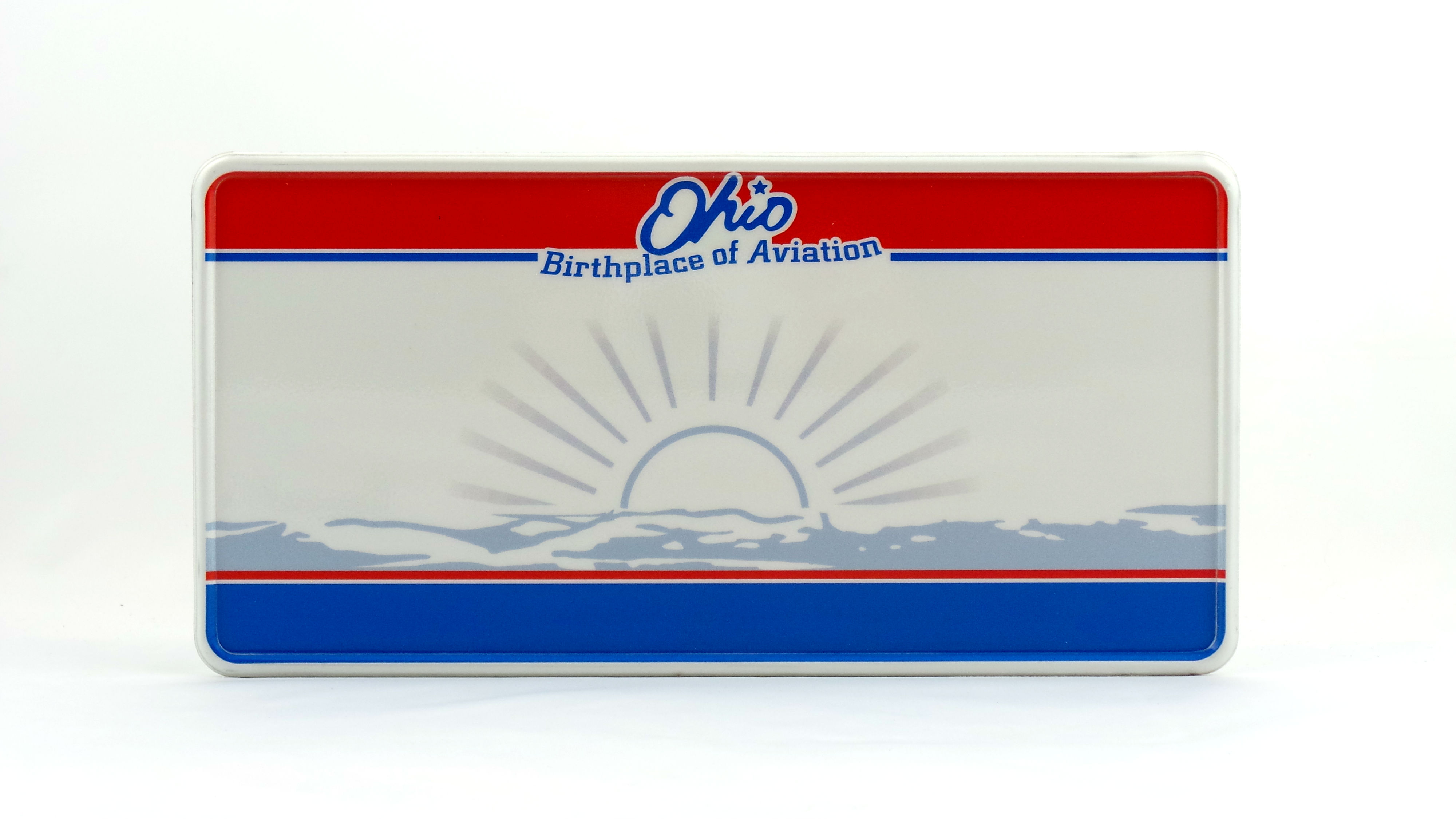 Ohio US USA License Plate Number Plate Embossed Custom Border | eBay